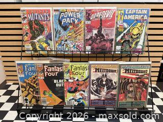 MaxSold Auction: Vintage Marvel Comic Lot - 29 Issues - Silver Surfer #1-12, Fall of the Mutants & More - Milton (Ontario, Canada) SELLER MANAGED Downsizing Online Auction - Broadway Avenue
