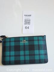 MaxSold Auction: Coach limited edition wristlet - Vancouver (British Columbia, Canada) SELLER MANAGED Downsizing Online Auction - West 6th Avenue (CONDO)