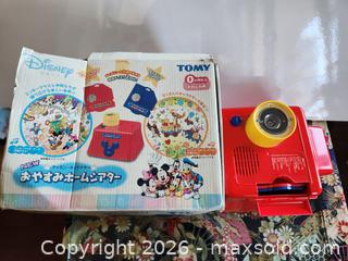 MaxSold Auction: Vintage Tomy Disney Baby musical Night Light Projector - Vancouver (British Columbia, Canada) SELLER MANAGED Downsizing Online Auction - West 6th Avenue (CONDO)