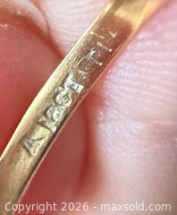 MaxSold Auction: 18K Yellow Gold Diamond Ring - Marked  - Toronto (Ontario, Canada) PARTNER MANAGED Reseller Online Auction - Queen Street Wt.