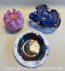 MaxSold Auction: MCM Italian MURANO Art Glass Ashtray, Vintage Art Glass Rose Bowl & More  - Toronto (Ontario, Canada) PARTNER MANAGED Reseller Online Auction - Queen Street West