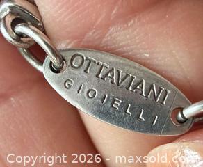 MaxSold Auction: Signed Italian 925 Silver OTTAVIANI Bracelet - Marked  - Toronto (Ontario, Canada) PARTNER MANAGED Reseller Online Auction - Queen Street West