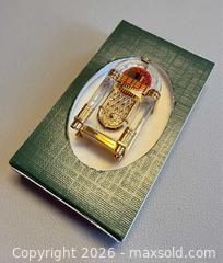 MaxSold Auction: Signed Swarovski Crystal Gold Plated Memories Jukebox in Original Packaging  - Toronto (Ontario, Canada) PARTNER MANAGED Reseller Online Auction - Queen Street West