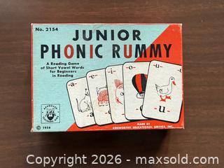 MaxSold Auction: 1958 JUNIOR PHONIC RUMMY  - San Jose (California, USA) SELLER MANAGED Estate Sale Online Auction - South 16th Street