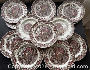 MaxSold Auction: His Majesty by Johnson Brothers. Salad Plates. Set of 14 (Plates in other Lot) - San Jose (California, USA) SELLER MANAGED Estate Sale Online Auction - South 16th Street