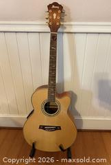 MaxSold Auction: IBANEZ AEL50SERLV Cutaway Acoustic-Electric Guitar - San Jose (California, USA) SELLER MANAGED Estate Sale Online Auction - South 16th Street