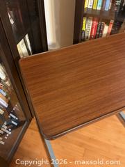 MaxSold Auction: Invacare Adjustable Medical Bedside Table - Waterproof Rolling Hospital Tray Table with L-Shaped Base - San Jose (California, USA) SELLER MANAGED Estate Sale Online Auction - South 16th Street