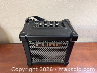 MaxSold Auction: ROLAND MICRO CUBE GX Black Guitar Amp From Japan - San Jose (California, USA) SELLER MANAGED Estate Sale Online Auction - South 16th Street