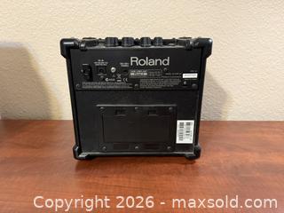 MaxSold Auction: ROLAND MICRO CUBE GX Black Guitar Amp From Japan - San Jose (California, USA) SELLER MANAGED Estate Sale Online Auction - South 16th Street