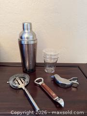 MaxSold Auction: Vintage Bar / Cocktail Tools: Shaker, Strainer, & More! - San Jose (California, USA) SELLER MANAGED Estate Sale Online Auction - South 16th Street