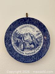 MaxSold Auction: Vintage Blue and White Yosemite National Falls Plate  - San Jose (California, USA) SELLER MANAGED Estate Sale Online Auction - South 16th Street