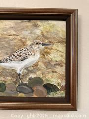 MaxSold Auction: Vintage Framed Art: Standing Upright Sandpiper - San Jose (California, USA) SELLER MANAGED Estate Sale Online Auction - South 16th Street