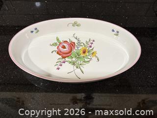 MaxSold Auction: Vintage Oval Baker Marlborough Sprays by SPODE - San Jose (California, USA) SELLER MANAGED Estate Sale Online Auction - South 16th Street