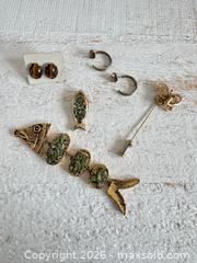 MaxSold Auction: Mixed Jewelry Lot - Charms, Earrings and Pin Brooch - Kingston (Ontario, Canada) SELLER MANAGED Downsizing Online Auction - Bishop Street