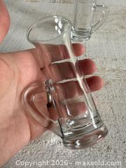 MaxSold Auction: Set of Two Handled Mini Shot Glasses - Pair of Limoncello Glasses - Kingston (Ontario, Canada) SELLER MANAGED Downsizing Online Auction - Bishop Street