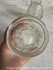 MaxSold Auction: Set of Two Vintage FTD Diamond Point Pineapple Vases - Kingston (Ontario, Canada) SELLER MANAGED Downsizing Online Auction - Bishop Street