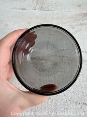 MaxSold Auction: Single Small Smoky Glass Anchor Hocking Custard Cup - Kingston (Ontario, Canada) SELLER MANAGED Downsizing Online Auction - Bishop Street