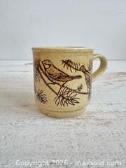 MaxSold Auction: Vintage Biltons England Speckled Pottery Bird Mug  - Kingston (Ontario, Canada) SELLER MANAGED Downsizing Online Auction - Bishop Street
