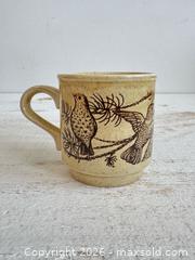 MaxSold Auction: Vintage Biltons England Speckled Pottery Bird Mug  - Kingston (Ontario, Canada) SELLER MANAGED Downsizing Online Auction - Bishop Street