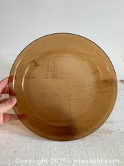 MaxSold Auction: Vintage Brown Glass Anchor Hocking 1 Qrt or 10" Pie Dish - Kingston (Ontario, Canada) SELLER MANAGED Downsizing Online Auction - Bishop Street