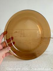 MaxSold Auction: Vintage Brown Glass Anchor Hocking 1 Qrt or 10" Pie Dish - Kingston (Ontario, Canada) SELLER MANAGED Downsizing Online Auction - Bishop Street