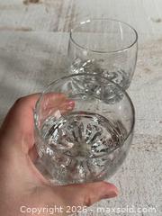 MaxSold Auction: Vintage Clear Glass Whiskey Glasses Footed Bases Made in Italy - Kingston (Ontario, Canada) SELLER MANAGED Downsizing Online Auction - Bishop Street