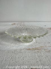 MaxSold Auction: Vintage Flower Floral Shaped Clear Glass Votive Tealight Candle Holder - Kingston (Ontario, Canada) SELLER MANAGED Downsizing Online Auction - Bishop Street