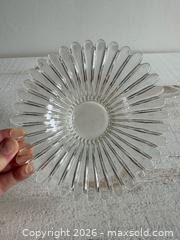 MaxSold Auction: Vintage Flower Floral Shaped Clear Glass Votive Tealight Candle Holder - Kingston (Ontario, Canada) SELLER MANAGED Downsizing Online Auction - Bishop Street