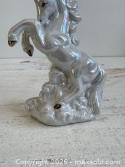 MaxSold Auction: Vintage Lusterware Rearing Unicorn Figurine  - Kingston (Ontario, Canada) SELLER MANAGED Downsizing Online Auction - Bishop Street