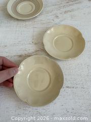 MaxSold Auction: Vintage Mixed Lot of Saucers and Teapot - Kingston (Ontario, Canada) SELLER MANAGED Downsizing Online Auction - Bishop Street