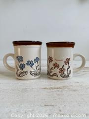MaxSold Auction: Vintage Pair of Biltons England Blue and Pink Mugs  - Kingston (Ontario, Canada) SELLER MANAGED Downsizing Online Auction - Bishop Street
