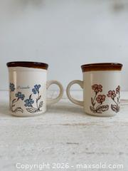 MaxSold Auction: Vintage Pair of Biltons England Blue and Pink Mugs  - Kingston (Ontario, Canada) SELLER MANAGED Downsizing Online Auction - Bishop Street