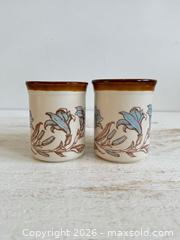 MaxSold Auction: Vintage Pair of Biltons England Blue Flower Mugs  - Kingston (Ontario, Canada) SELLER MANAGED Downsizing Online Auction - Bishop Street