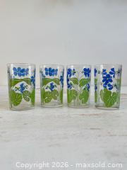 MaxSold Auction: Vintage Set of Four Violet Swanky Swigs by Hazel Atlas - Kingston (Ontario, Canada) SELLER MANAGED Downsizing Online Auction - Bishop Street