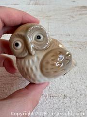 MaxSold Auction: Vintage Small Tan Owl Figurine Made in Japan by Otagiri  - Kingston (Ontario, Canada) SELLER MANAGED Downsizing Online Auction - Bishop Street