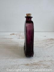 MaxSold Auction: Vintage Vidrios de Levante Purple Recycled Glass Bottle Made in Spain - Kingston (Ontario, Canada) SELLER MANAGED Downsizing Online Auction - Bishop Street