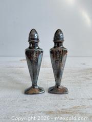 MaxSold Auction: Vintage Viking Art Deco Silver Plated on Lead Salt and Pepper Shakers  - Kingston (Ontario, Canada) SELLER MANAGED Downsizing Online Auction - Bishop Street