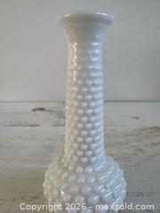MaxSold Auction: Vintage White Glass Vase by E.O. Brody Co USA - Kingston (Ontario, Canada) SELLER MANAGED Downsizing Online Auction - Bishop Street
