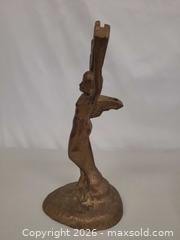 MaxSold Auction: Art Deco Brass Figurine table lamp support — 8.75 in High - Toronto (Ontario, Canada) PARTNER MANAGED Reseller Online Auction - Queen Street West