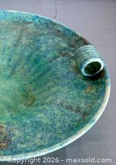 MaxSold Auction: Mottled Blue Centerpiece Bowl - Toronto (Ontario, Canada) PARTNER MANAGED Reseller Online Auction - Queen Street West