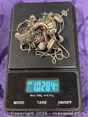 MaxSold Auction: Sterling Silver .925  1.02 OZ. SCRAP Single Earrings  All Marked .925 or Sterling - Idaho Springs (Colorado, USA) PARTNER MANAGED Estate Sale Online Auction - Idaho Street