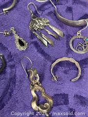 MaxSold Auction: Sterling Silver .925  1.11 OZ. SCRAP Single Earrings - Idaho Springs (Colorado, USA) PARTNER MANAGED Estate Sale Online Auction - Idaho Street