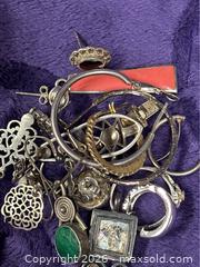 MaxSold Auction: Sterling Silver .925  1.12 OZ. SCRAP Single Earrings   - Idaho Springs (Colorado, USA) PARTNER MANAGED Estate Sale Online Auction - Idaho Street