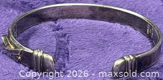 MaxSold Auction: Sterling Silver .925 Cuff Bracelet “Until There's A Cure” Breast Cancer - Idaho Springs (Colorado, USA) PARTNER MANAGED Estate Sale Online Auction - Idaho Street