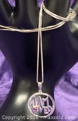 MaxSold Auction: Sterling Silver .925 I AM LOVED 18" Necklace/Chain w/Pendant - Idaho Springs (Colorado, USA) PARTNER MANAGED Estate Sale Online Auction - Idaho Street