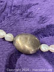 MaxSold Auction: Sterling Silver 925  Michelle Cappelli Pearl & Silver Beaded Necklace - Idaho Springs (Colorado, USA) PARTNER MANAGED Estate Sale Online Auction - Idaho Street