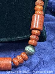 MaxSold Auction: Sterling Silver .925  Red Mediterranean coral 20"  Necklace - Idaho Springs (Colorado, USA) PARTNER MANAGED Estate Sale Online Auction - Idaho Street