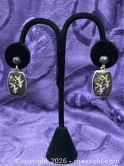 MaxSold Auction: Sterling Silver .925   SIAM  Bracelet & Earrings Niello work - Idaho Springs (Colorado, USA) PARTNER MANAGED Estate Sale Online Auction - Idaho Street