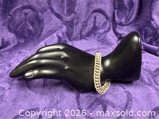 MaxSold Auction: Sterling Silver .925 TAXCO 8" Braided link Bracelet  33.2g   - Idaho Springs (Colorado, USA) PARTNER MANAGED Estate Sale Online Auction - Idaho Street