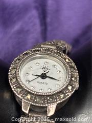 MaxSold Auction: Sterling Silver .925  Watch w/ Sterling band 26.12 g 7.25” - Idaho Springs (Colorado, USA) PARTNER MANAGED Estate Sale Online Auction - Idaho Street